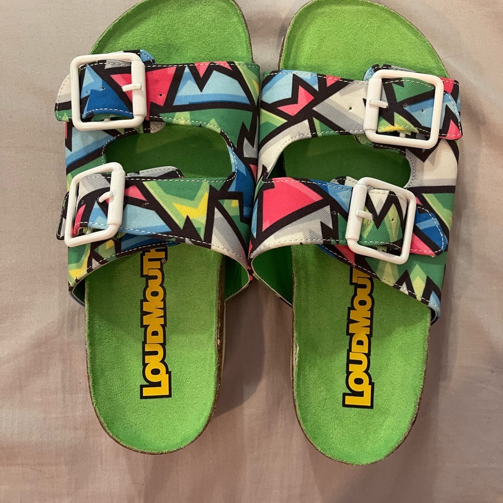 Loudmouth Bailey Slip-Ons, NWOT
